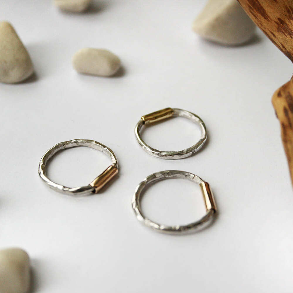 EKATERINA TOLSTAYA Кольцо с латунным пояском