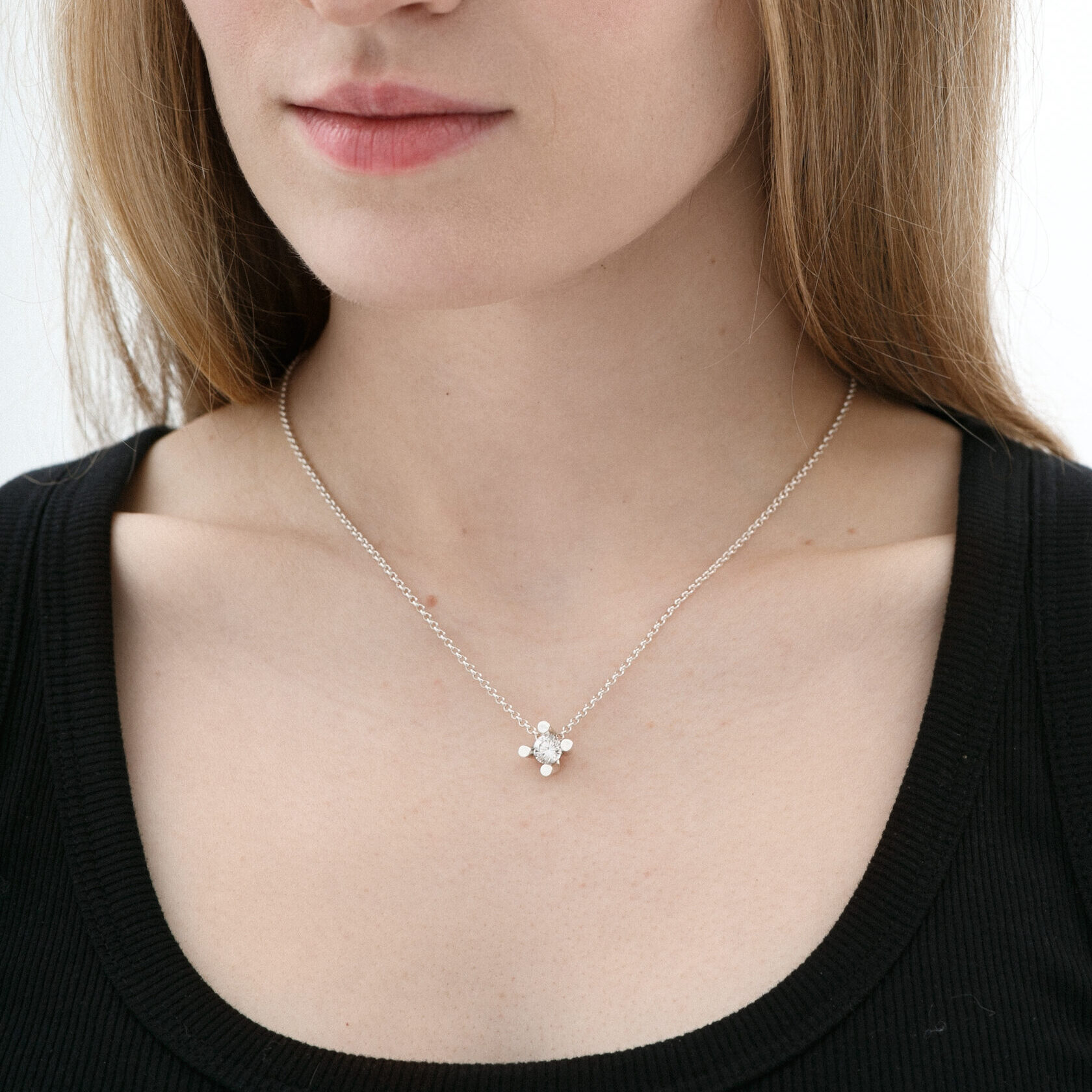 EKATERINA TOLSTAYA Кулон Бриллиантовый на цепочке