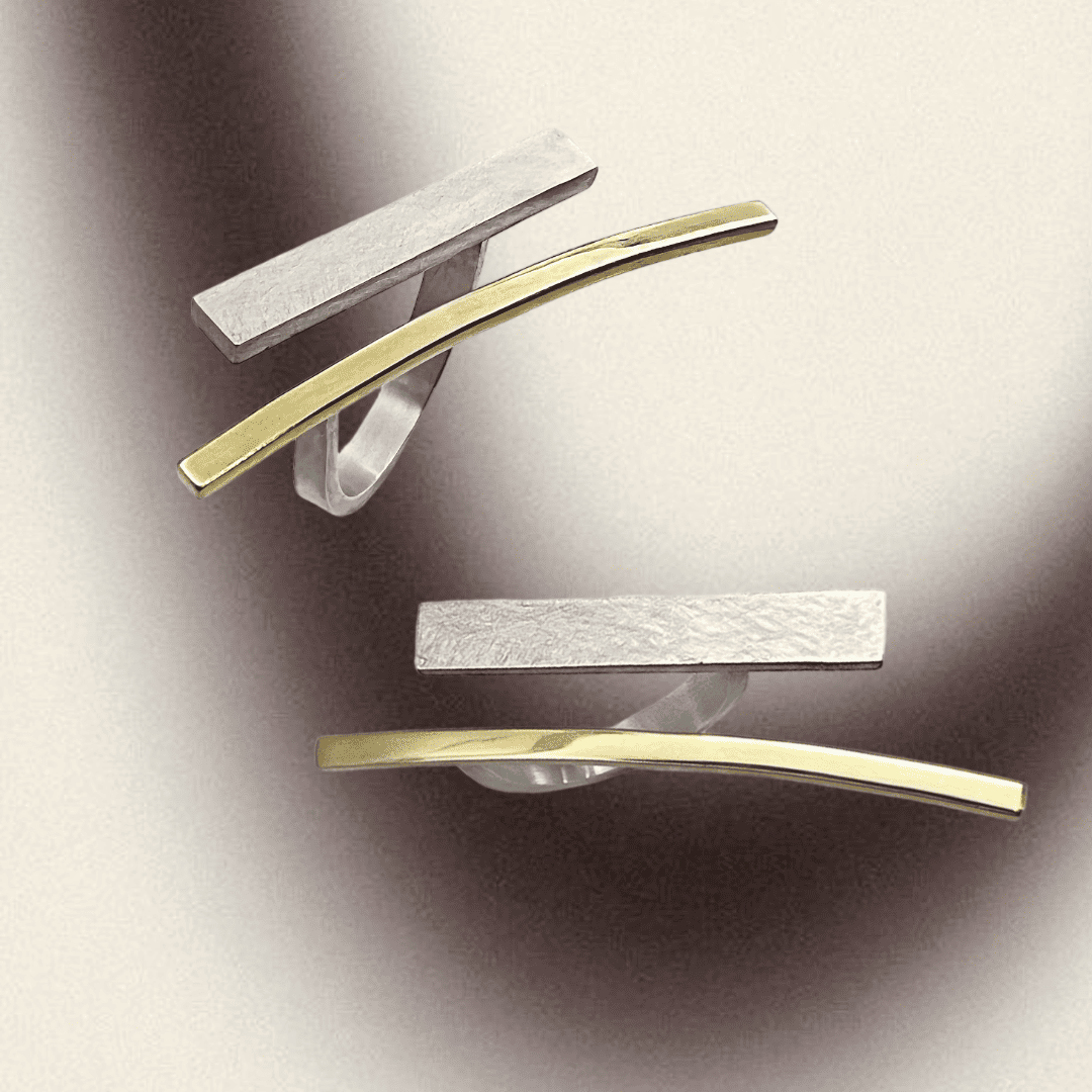 EKATERINA TOLSTAYA Кольцо Две черты