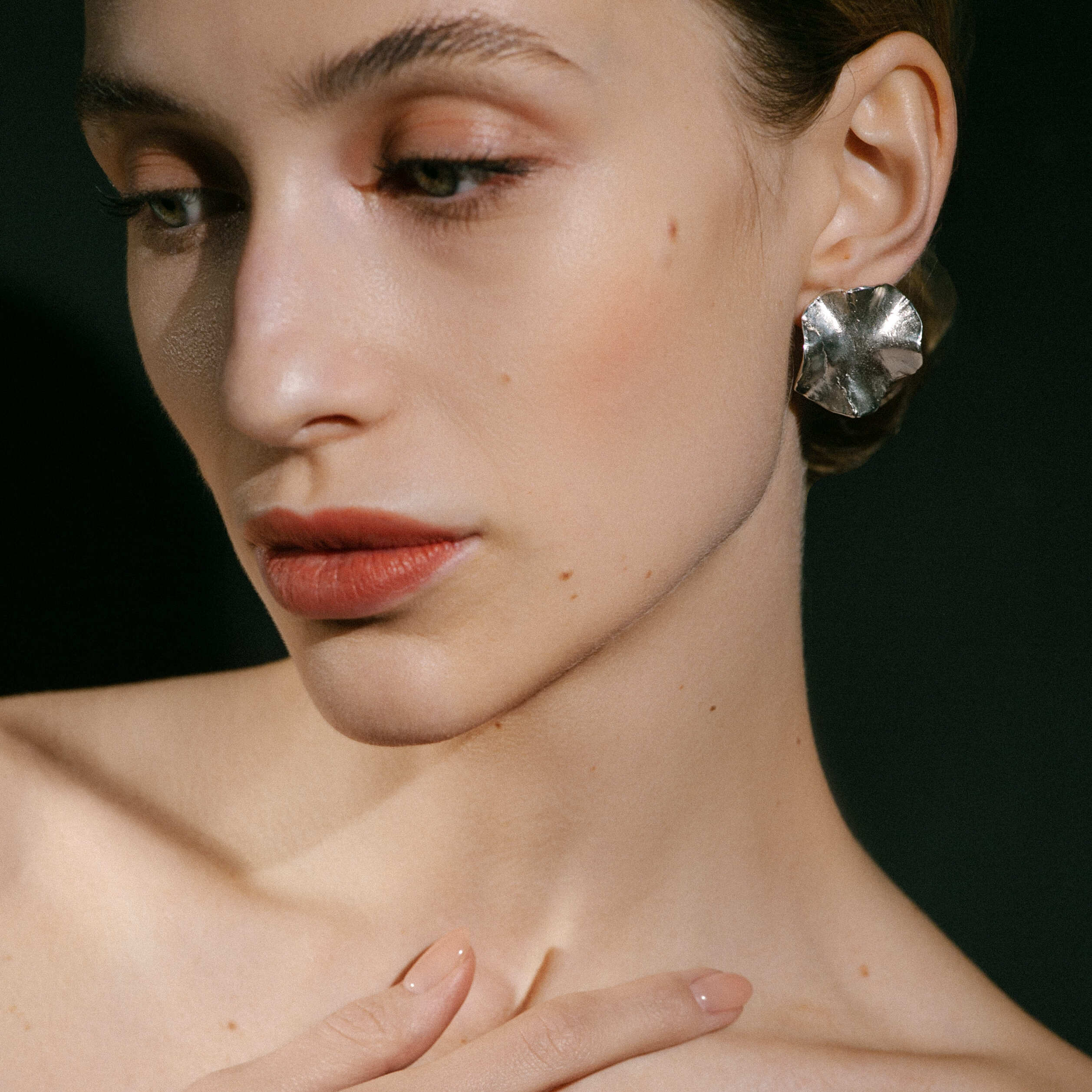 EKATERINA TOLSTAYA Серьги Пластика круглые