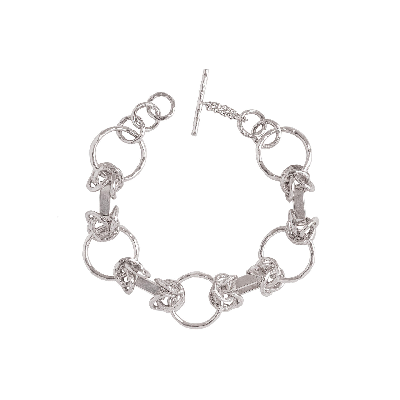 EKATERINA TOLSTAYA Браслет Цепочка из битого серебра