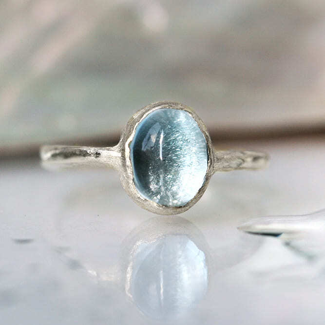 EKATERINA TOLSTAYA Кольцо с голубым топазом