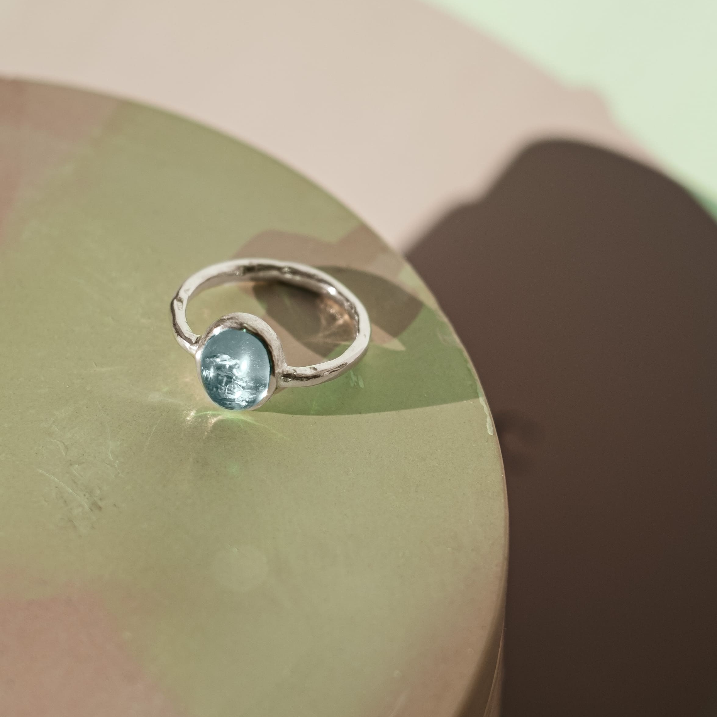 EKATERINA TOLSTAYA Кольцо с голубым топазом