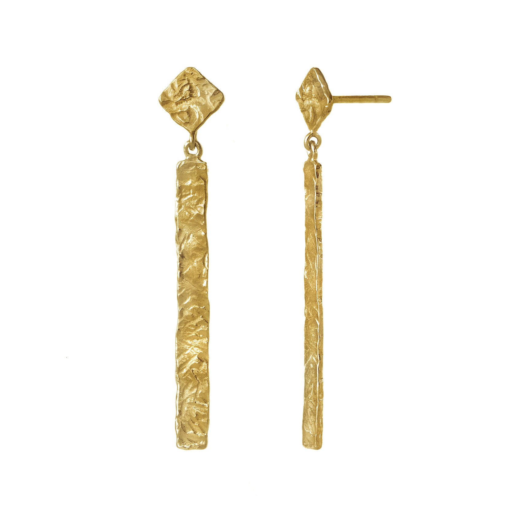 EKATERINA TOLSTAYA Серьги Мозаика длинные позолота