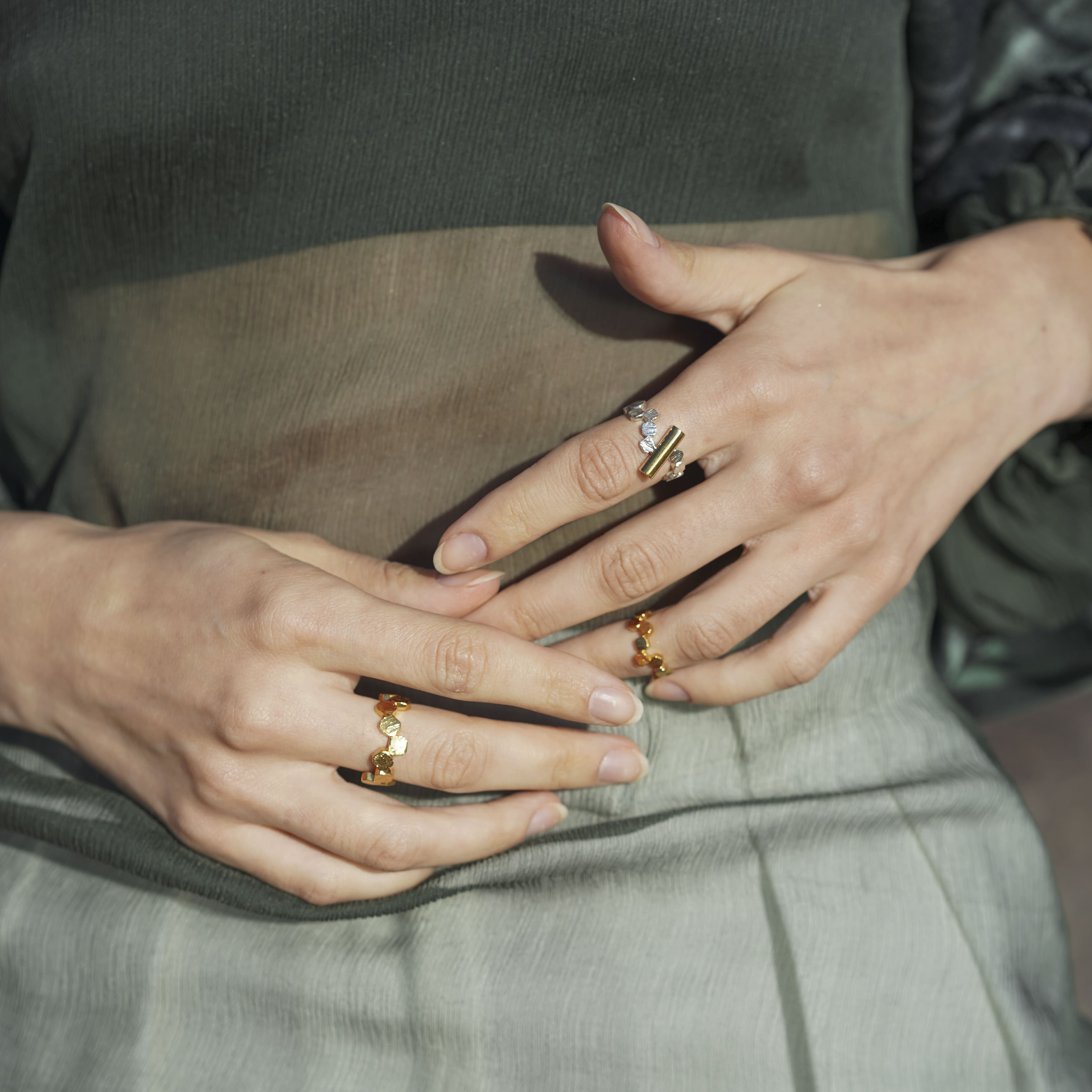 EKATERINA TOLSTAYA Кольцо Конфетти с цилиндром