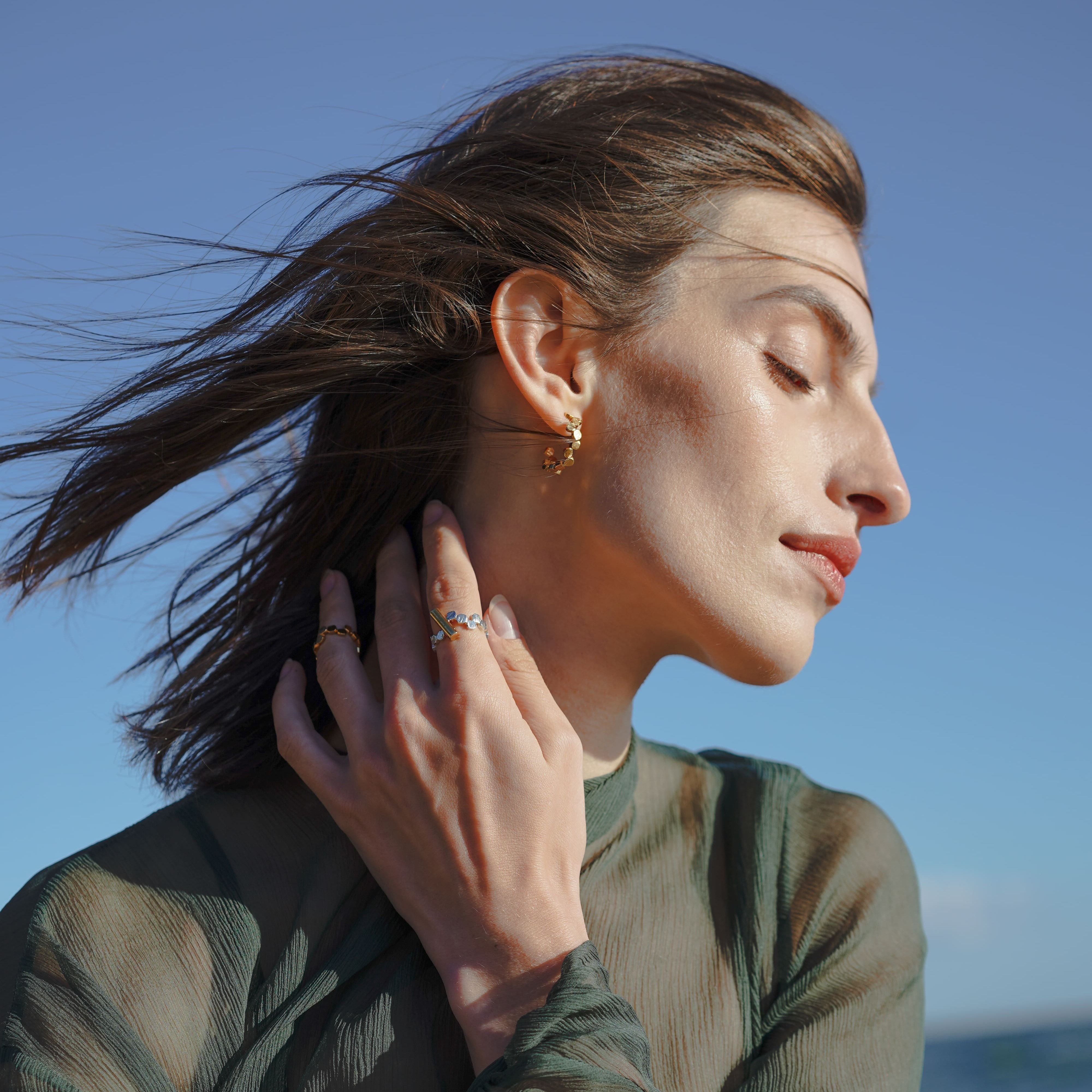 EKATERINA TOLSTAYA Кольцо Конфетти с цилиндром