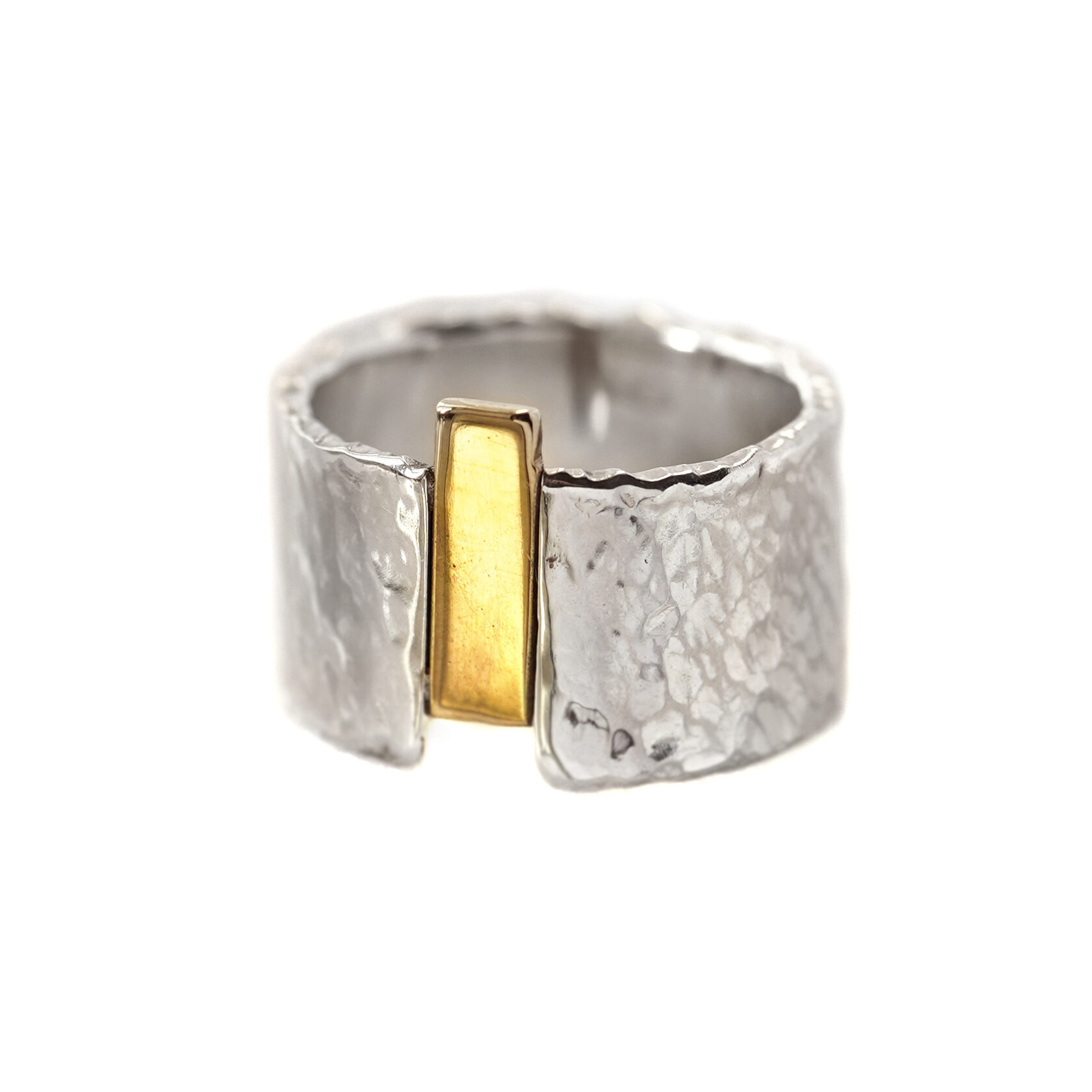 EKATERINA TOLSTAYA Кольцо битое L с латунью