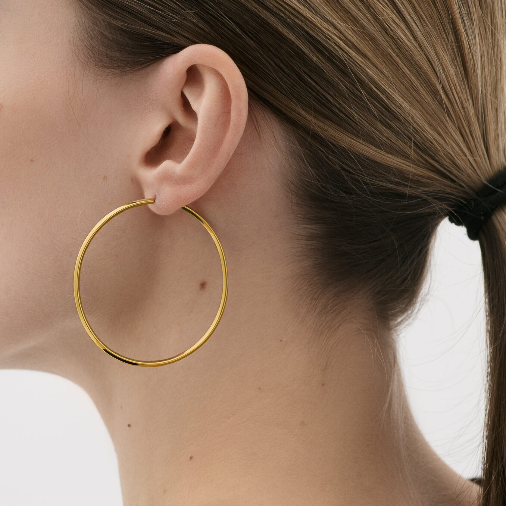 EKATERINA TOLSTAYA Серьги Тини M, позолота