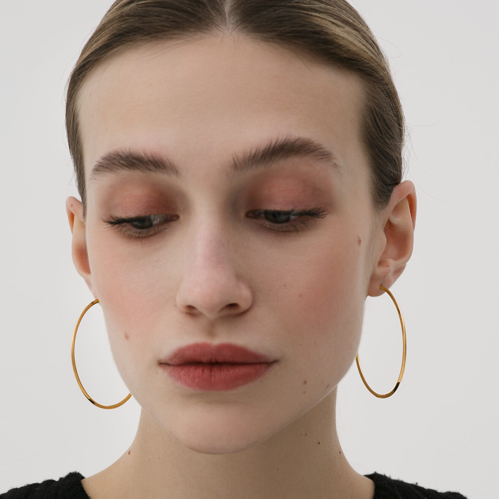 EKATERINA TOLSTAYA Серьги Тини M, позолота