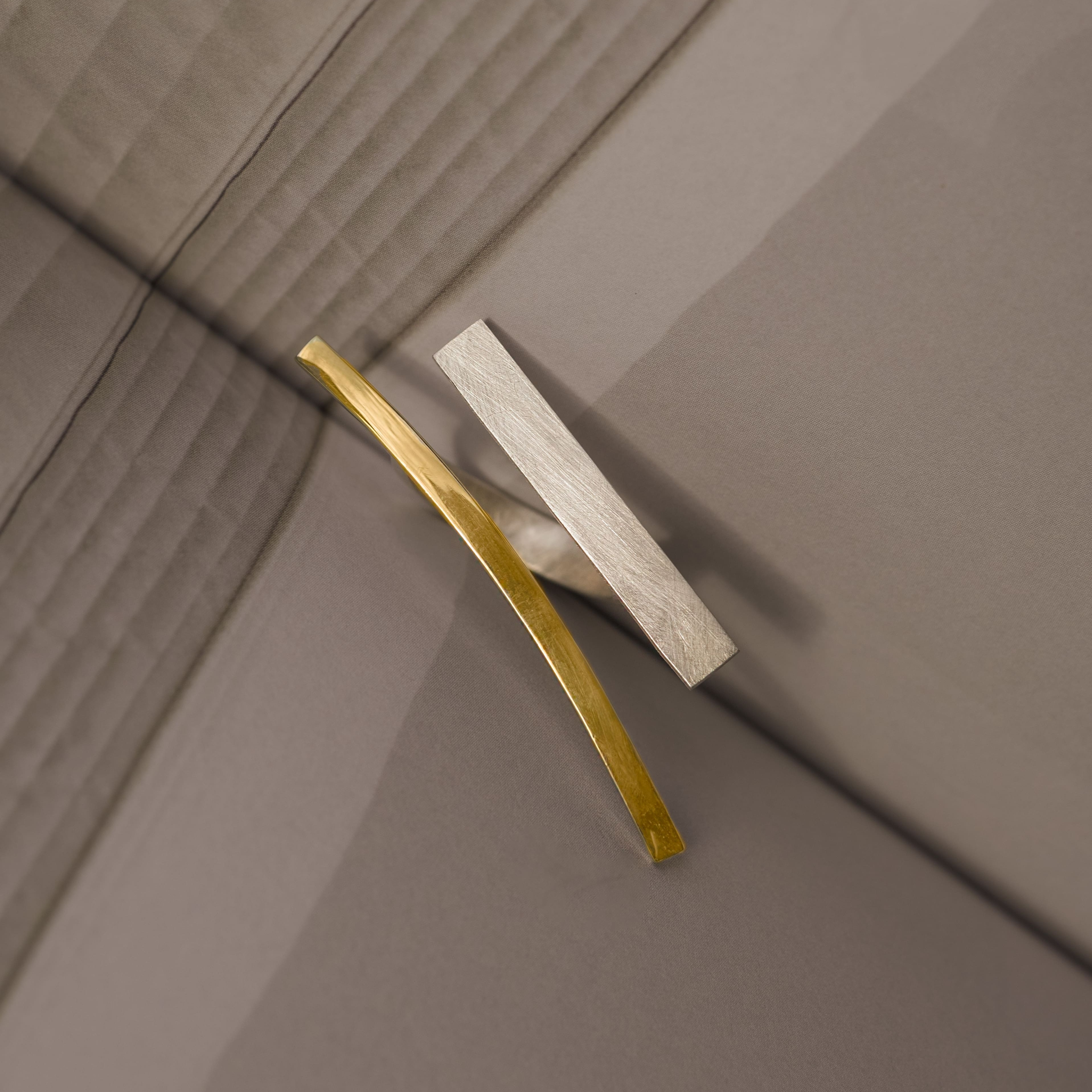 EKATERINA TOLSTAYA Кольцо Две черты