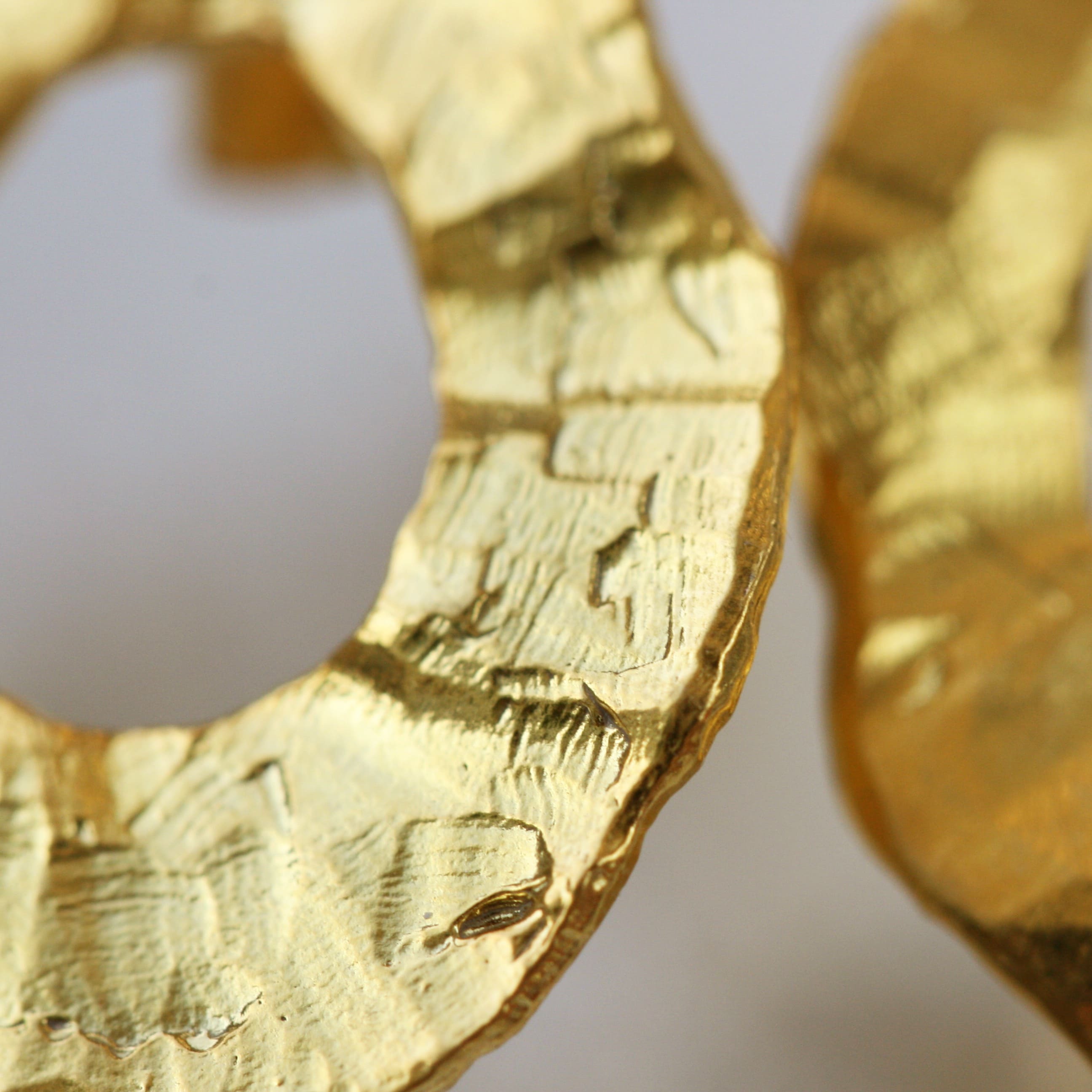 EKATERINA TOLSTAYA Серьги Атоллы, желтая позолота