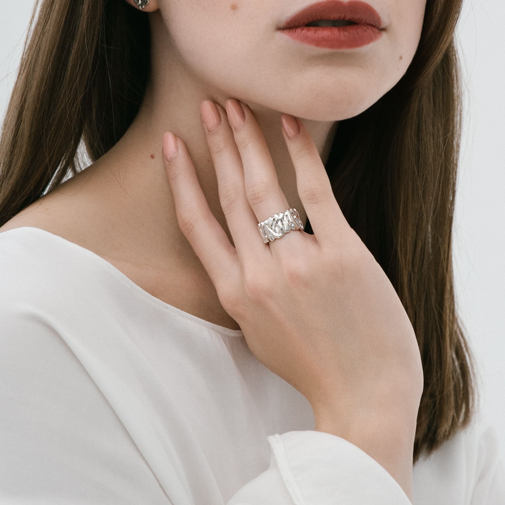 EKATERINA TOLSTAYA Кольцо Карамель широкое