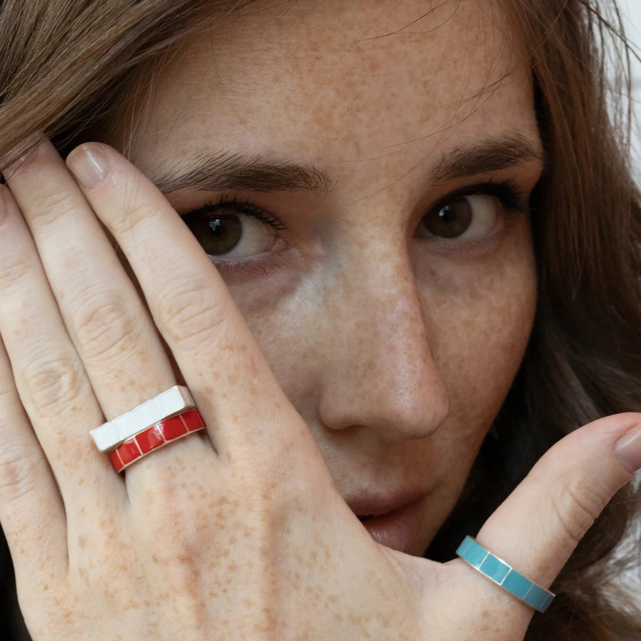 SHAMELESS Кольцо Swimming Pool круглое красное