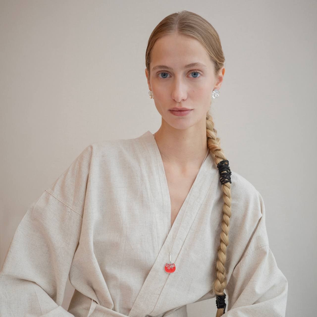 MS. MARBLE Подвеска Веер "Цветущий сад"