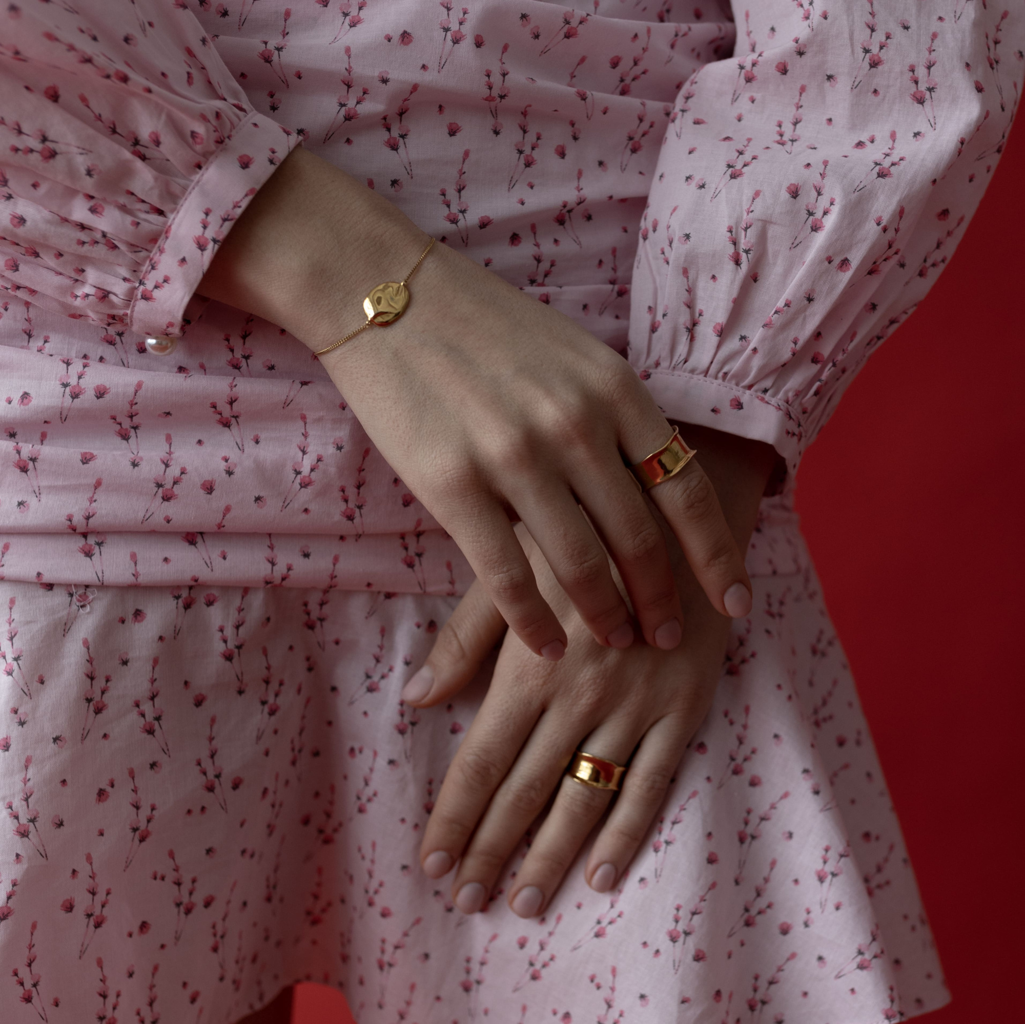 MS. MARBLE Браслет Legacy позолота