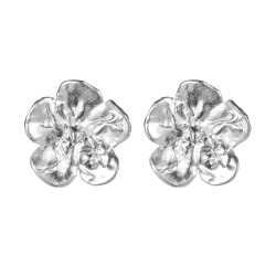 MS.MARBLE Серьга Altai Cvetok Pyatilistnik