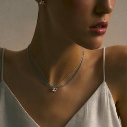 URBAN ISLAND чокер Flower Forget Me Not