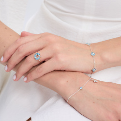 INFANTA Браслет Stella с топазами