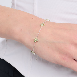 INFANTA Браслет Principessa Cinque с хризолитами