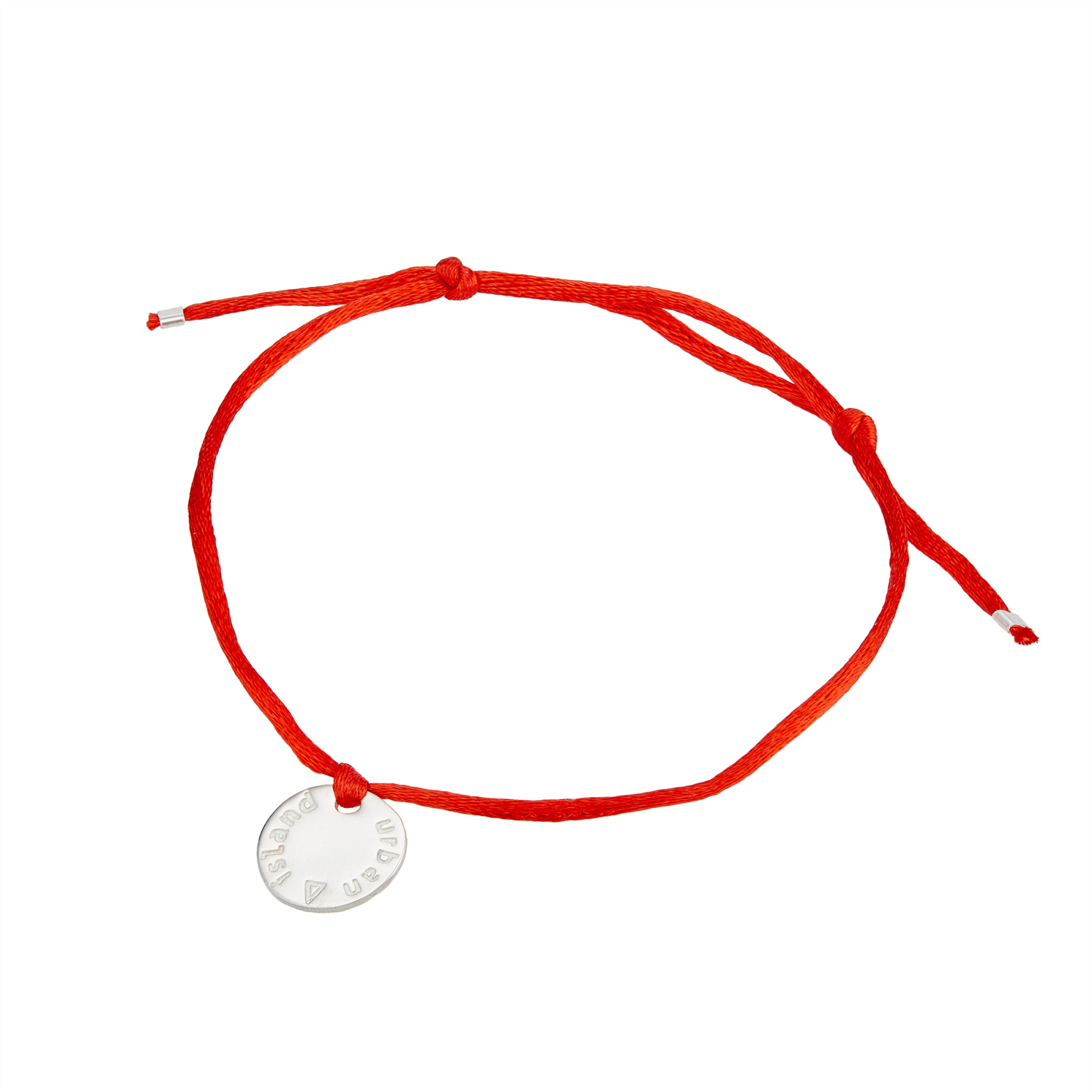 URBAN ISLAND браслет Red+Silver