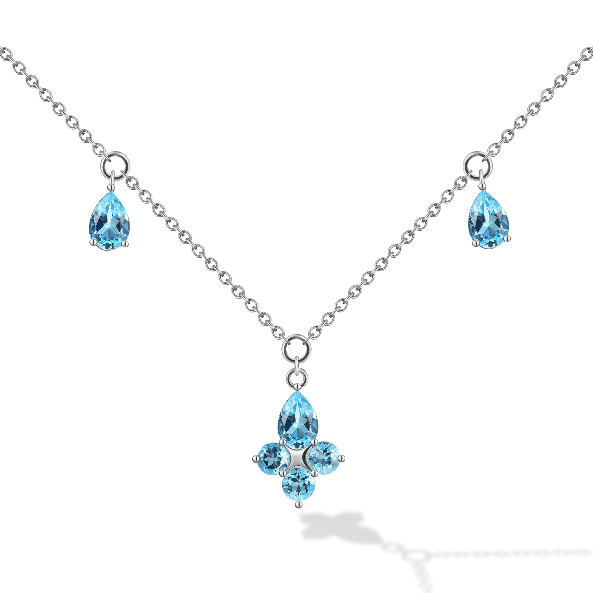 INFANTA Чокер Principessa Giglio с топазами