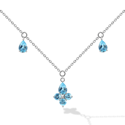 INFANTA Чокер Principessa Giglio с топазами