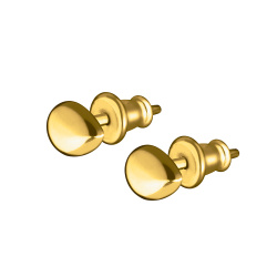 INFANTA Серьги гвоздики Grano Grande с позолота