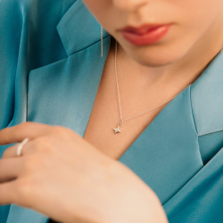 INFANTA Подвеска STELLA Звезда серебро