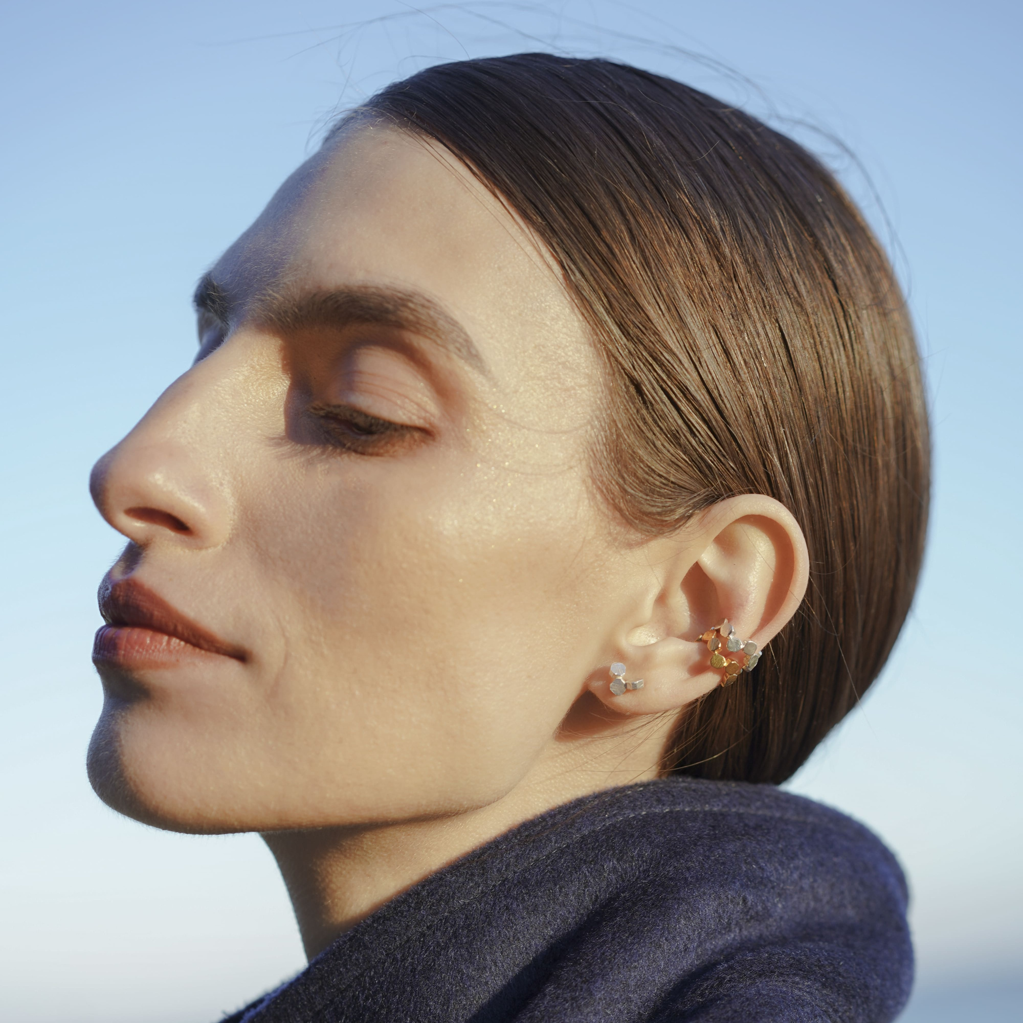 EKATERINA TOLSTAYA Кафф Конфетти, позолота