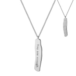 MS. MARBLE подвеска Affirmation серебро