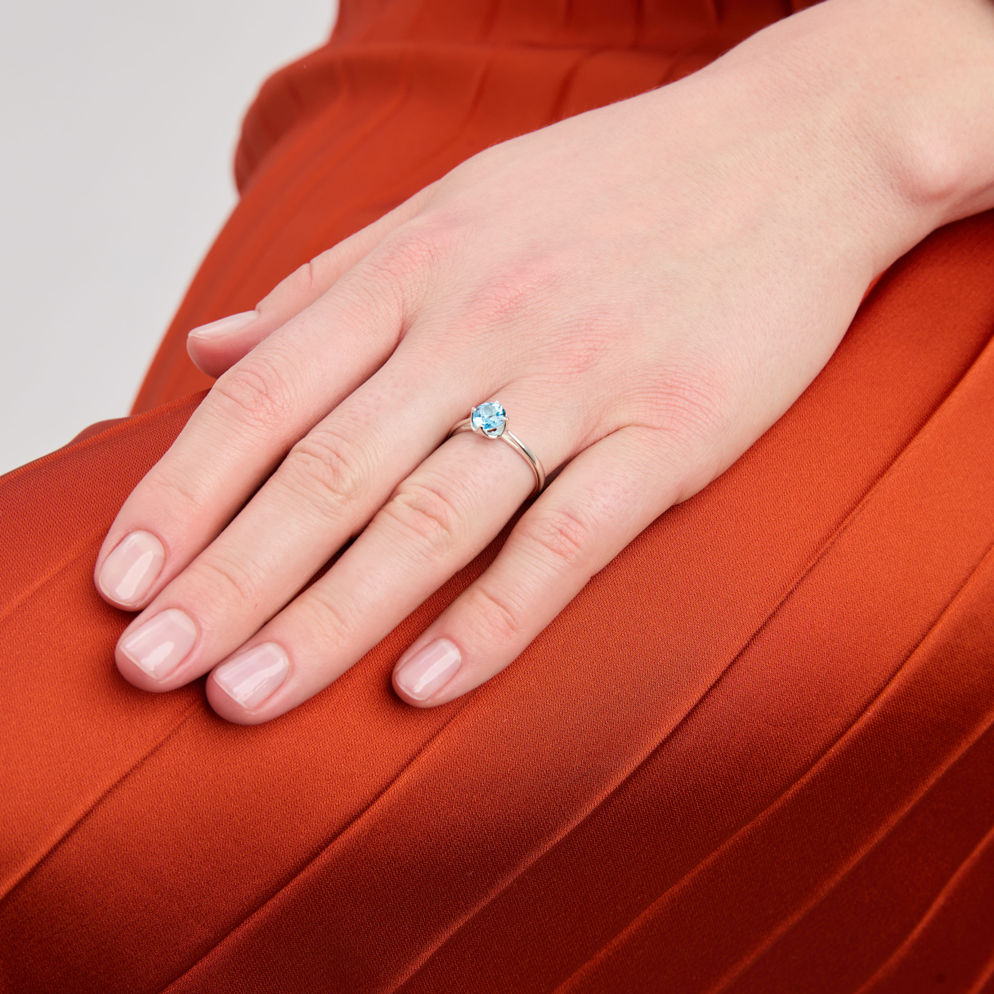 INFANTA Кольцо Principessa Corona с топазом