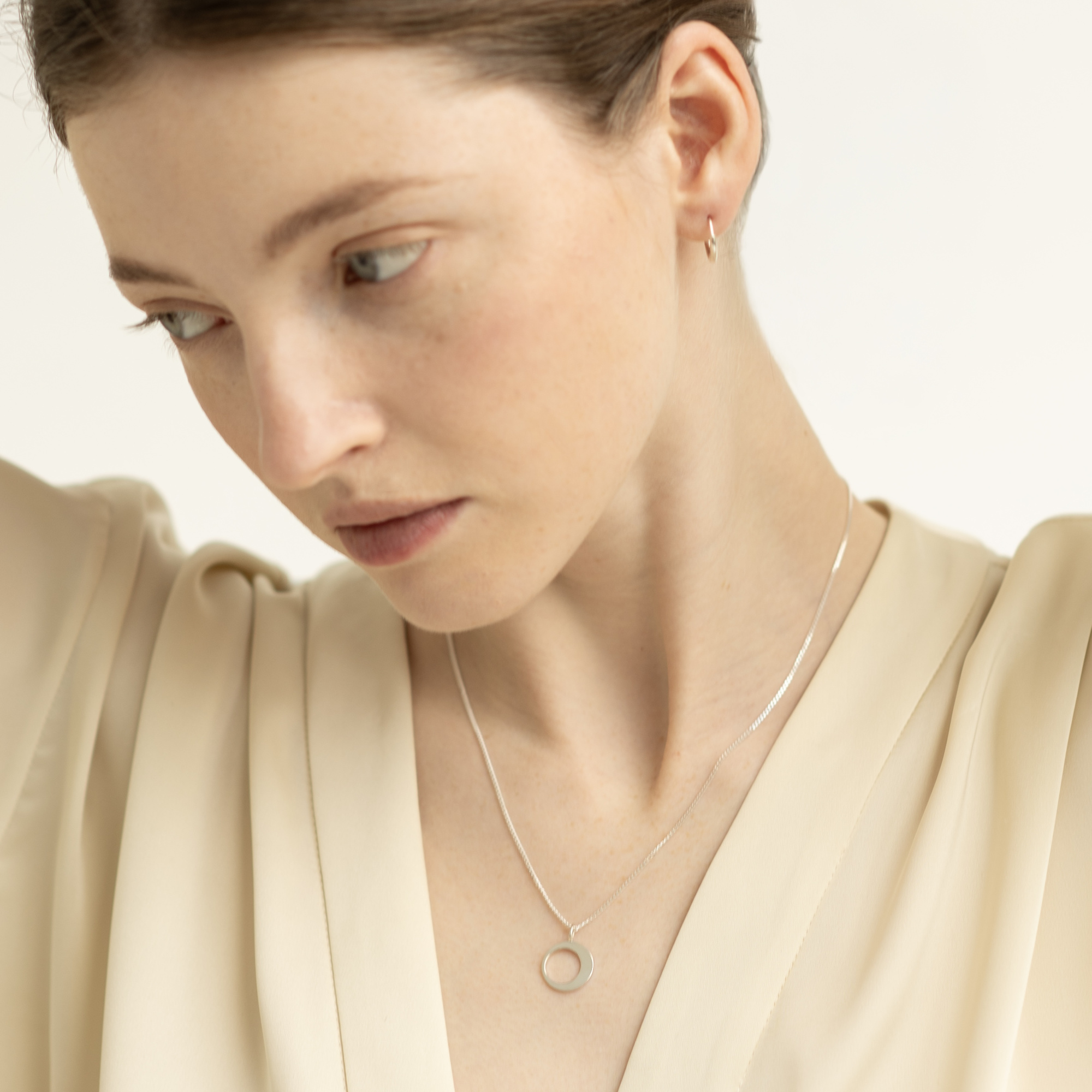 MS. MARBLE подвеска Luna серебро