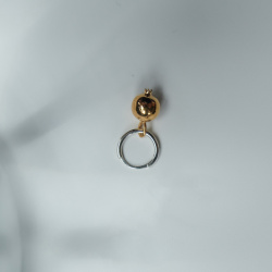 MS. MARBLE серьга Pomegranate позолота