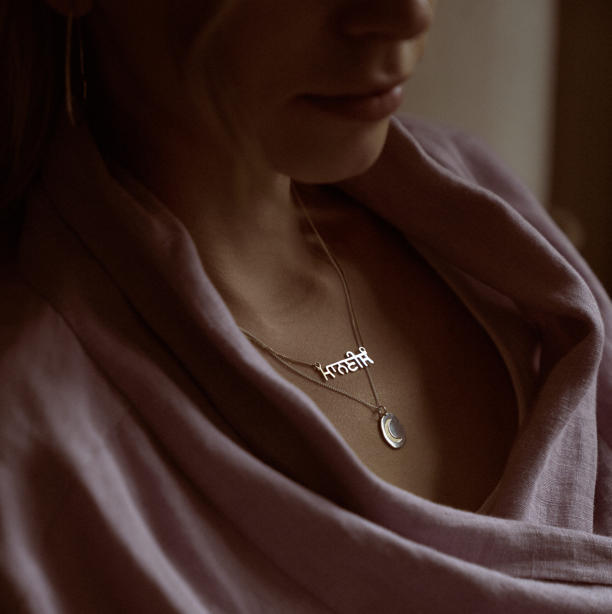 MS. MARBLE подвеска Naad серебро