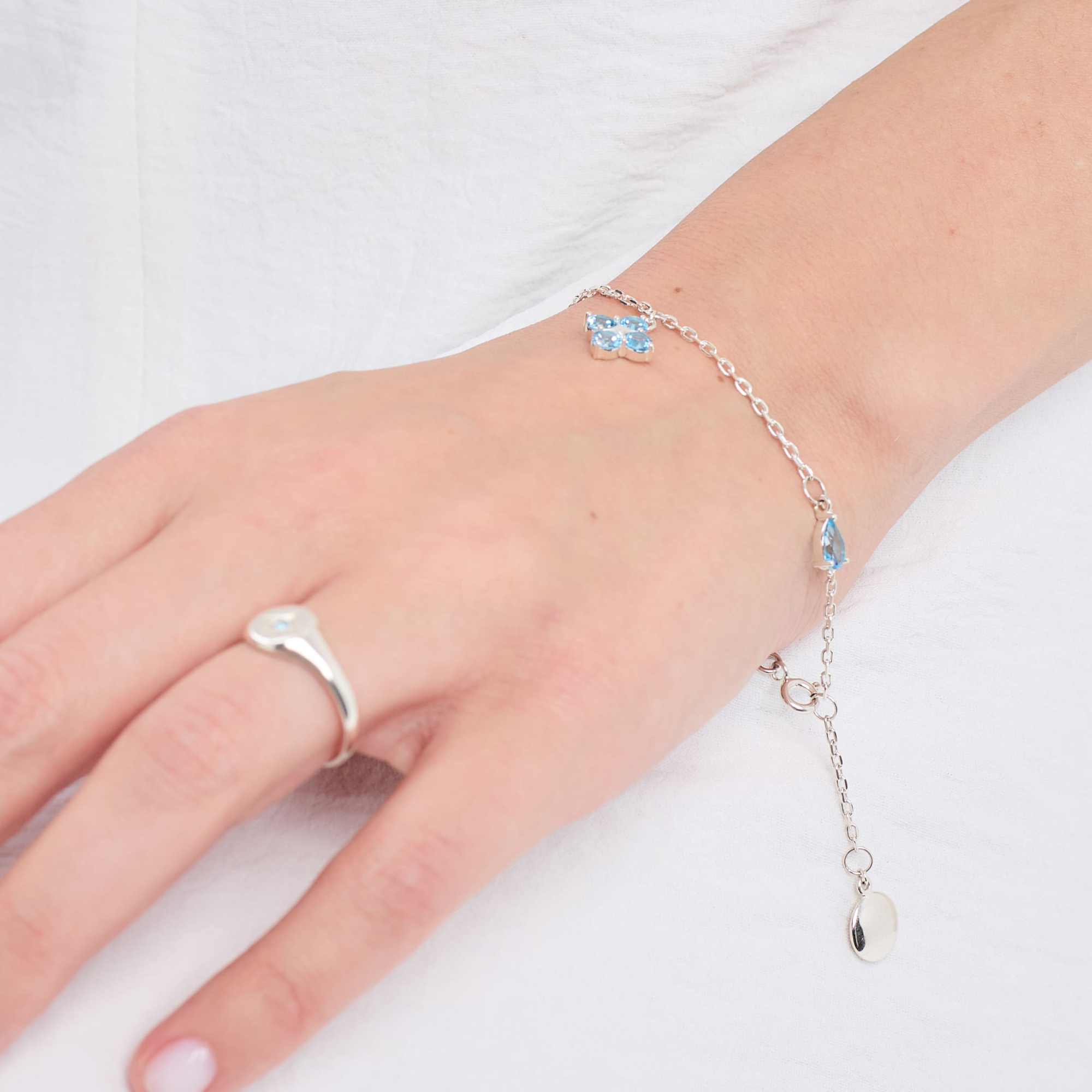 INFANTA Браслет Principessa Ciondolo с топазами