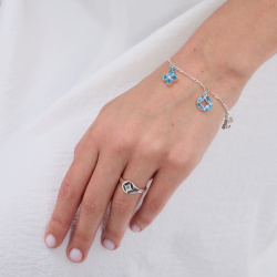 INFANTA Браслет Principessa Ciondolo с топазами