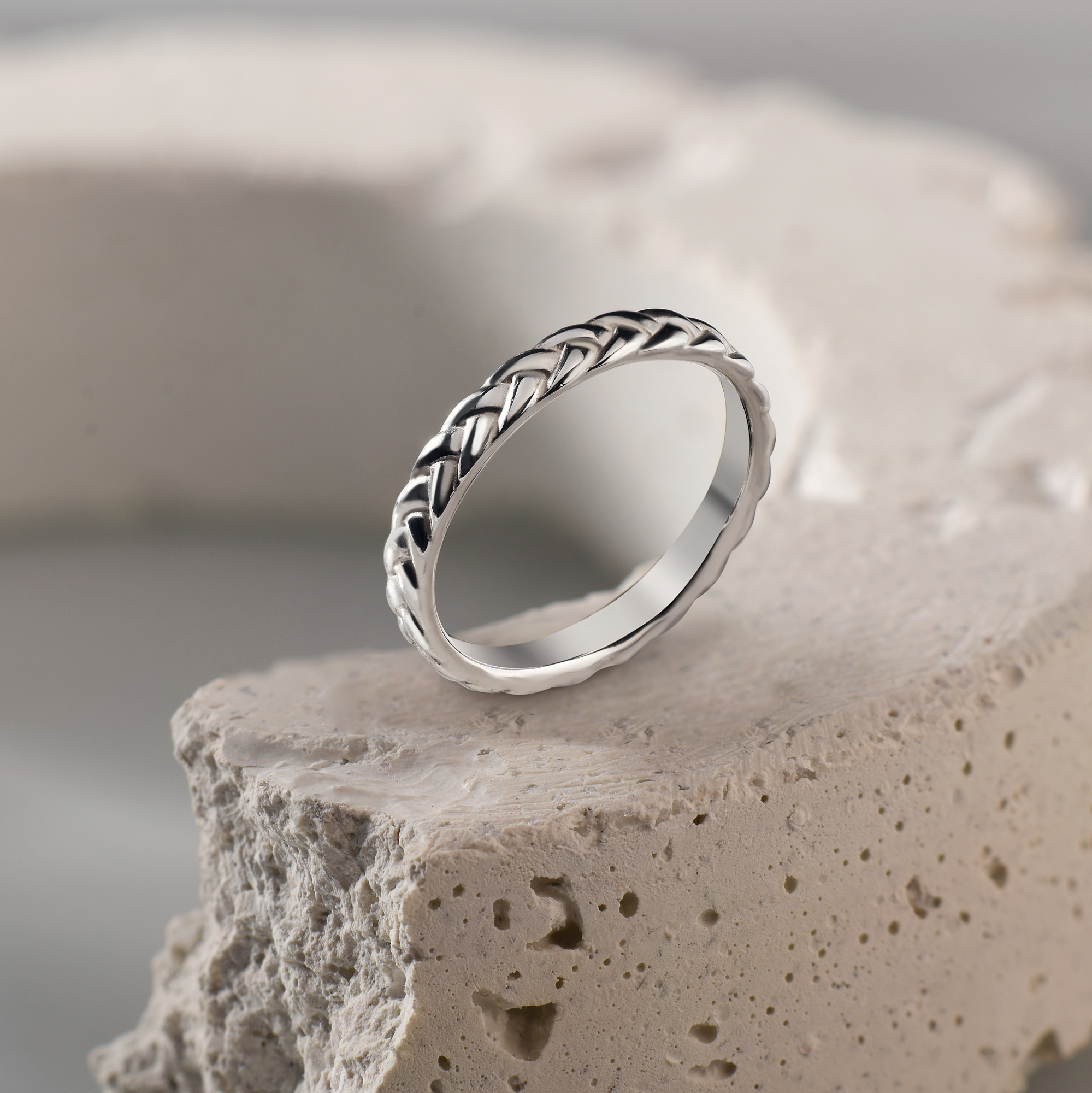 INFANTA Кольцо Codino Косичка тонкое