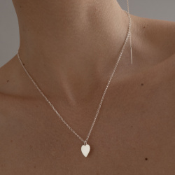 MS. MARBLE подвеска Third eye на цепочке серебро