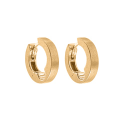 EKATERINA TOLSTAYA Серьги Замочки Сатин, позолота