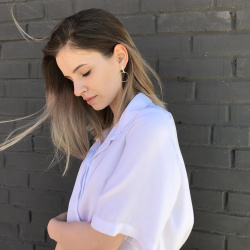 URBAN ISLAND моносерьга Highline+Circle