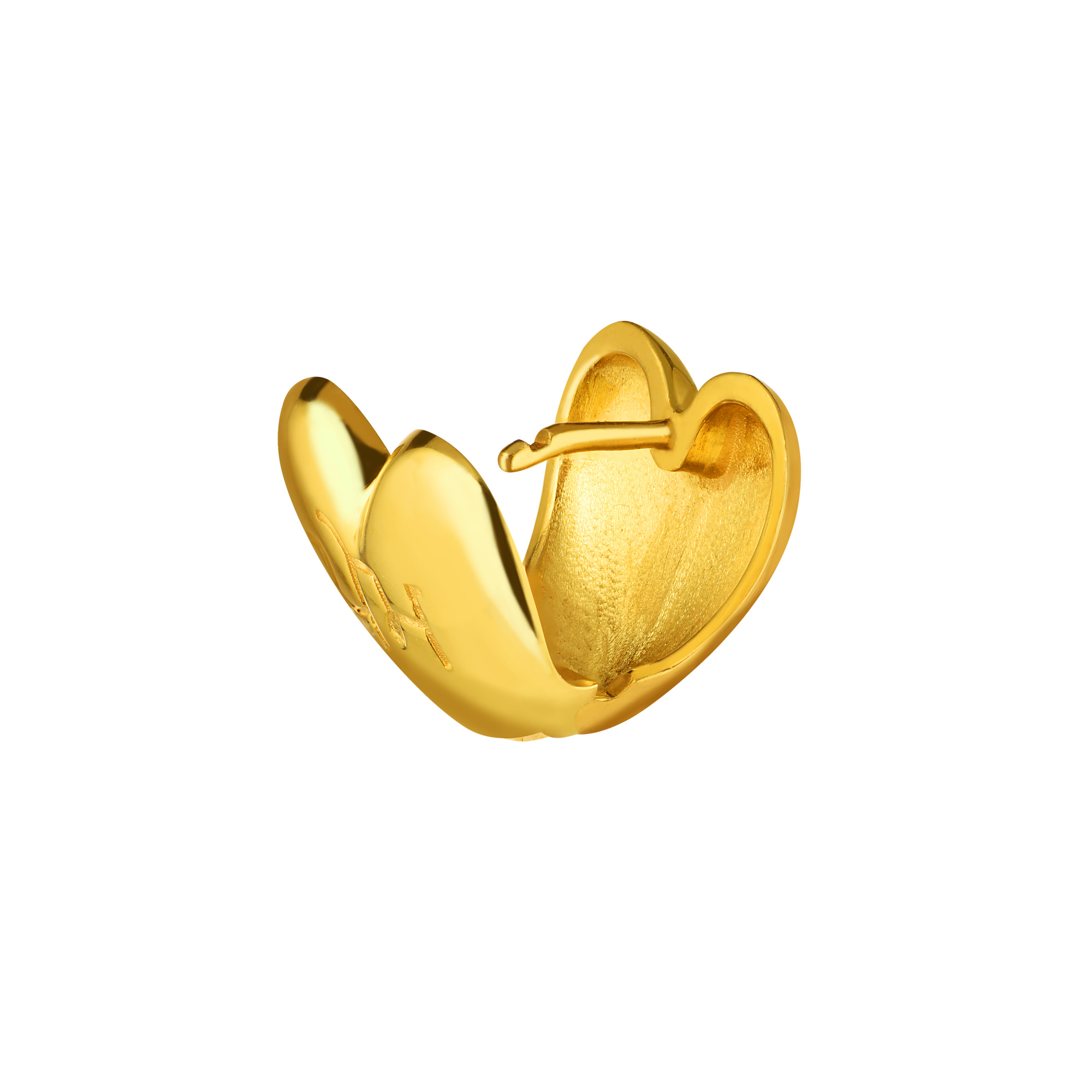 MS. MARBLE Серьга Prem позолота