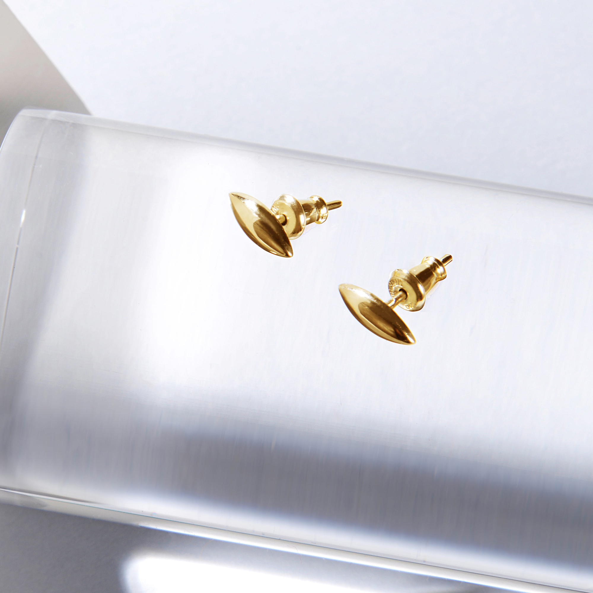 INFANTA Серьги гвоздики Occio Глазик позолота