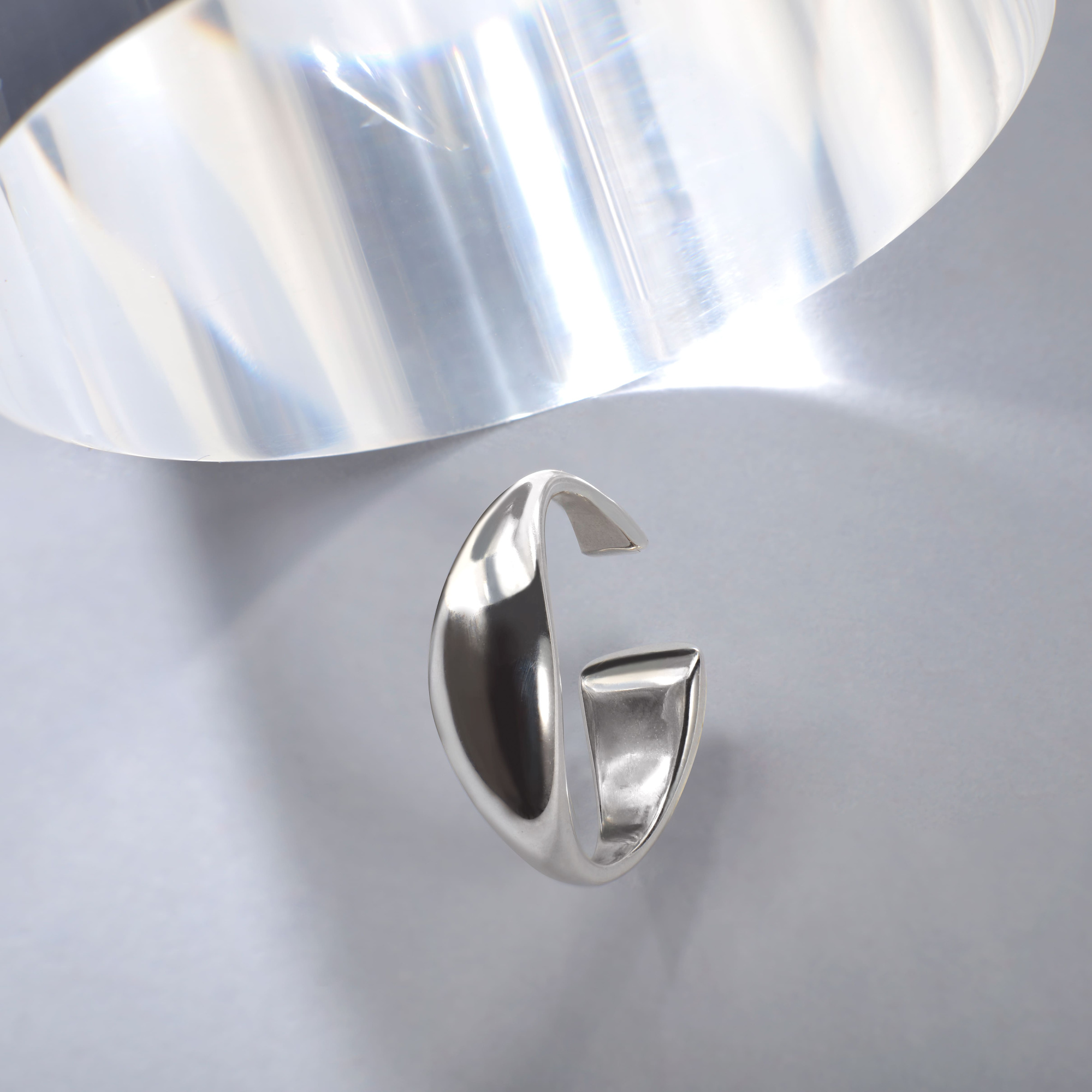 INFANTA Кафф C на середину уха серебро