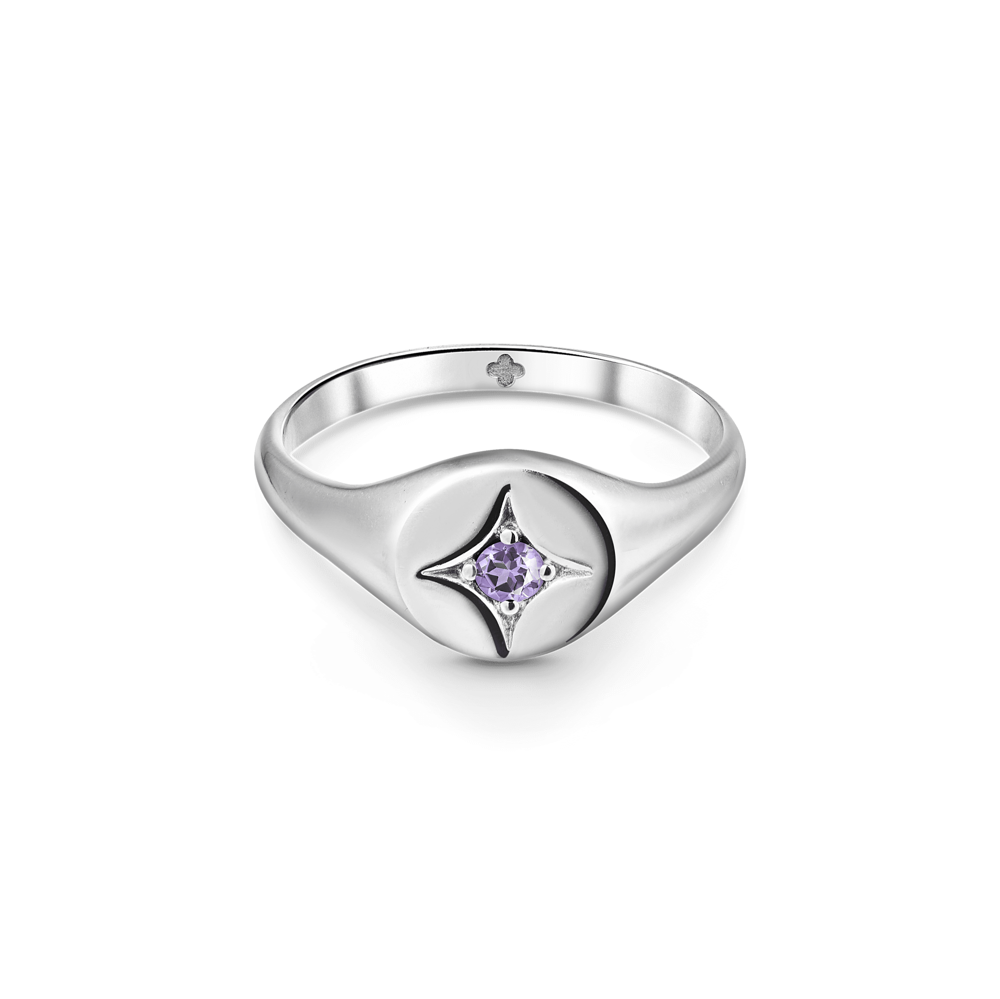 INFANTA Кольцо печатка Principessa Sigillo с аметистом