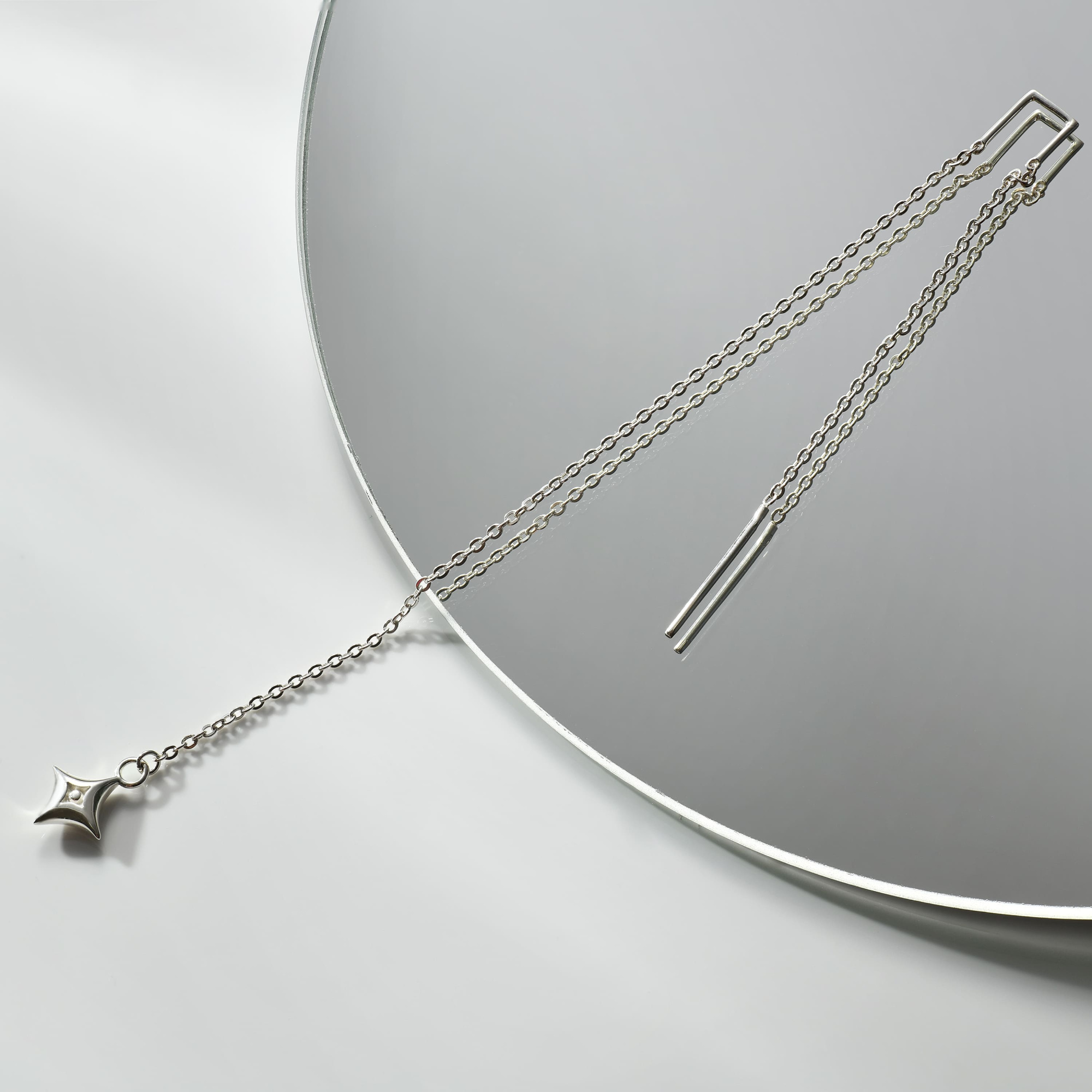 INFANTA Монопротяжка Stella 100 с квадратным замком серебро