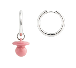 SHAMELESS Серьги ассиметричные NIPPLE розовые