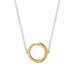 MS. MARBLE подвеска-чокер Meditation позолота