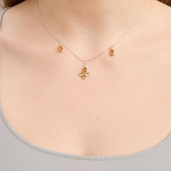 INFANTA Чокер Principessa Giglio с цитринами