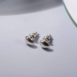 INFANTA Серьги гвоздики Grano Grande серебро