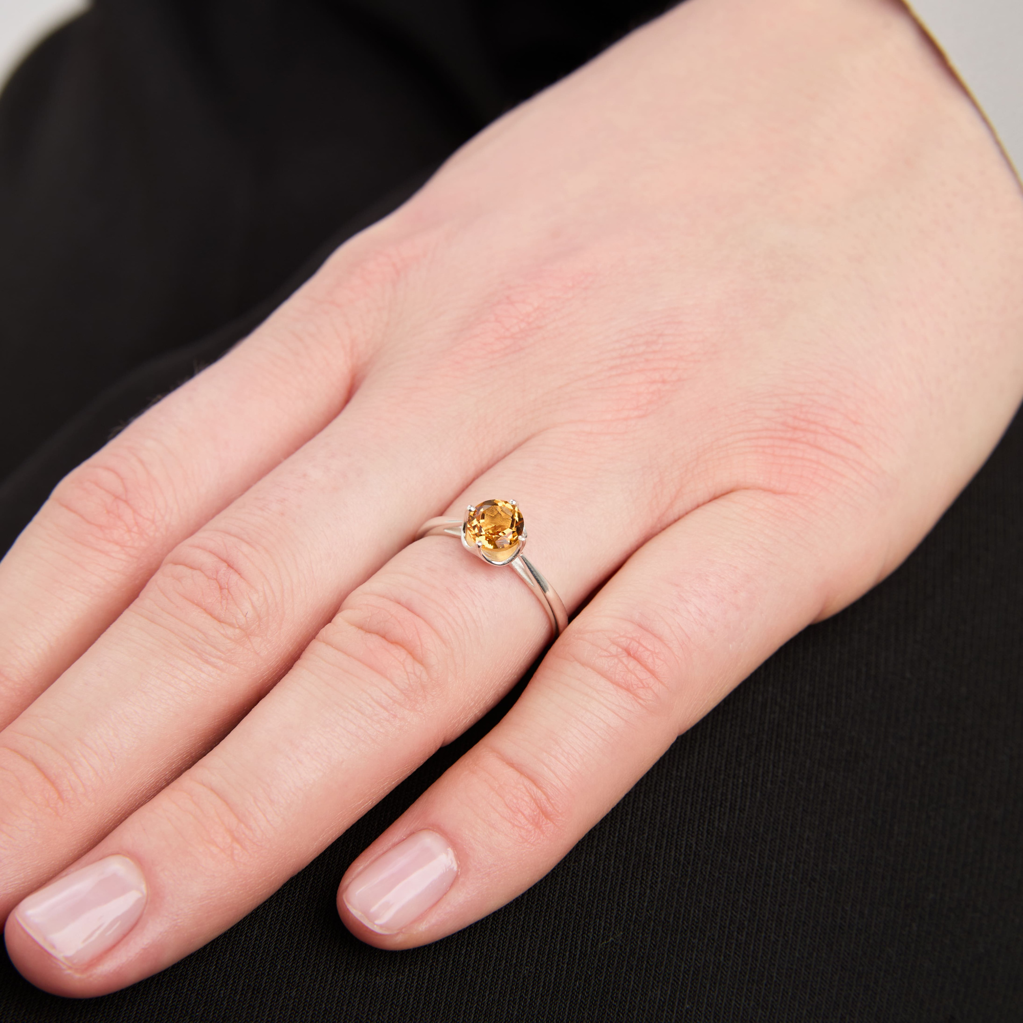 INFANTA Кольцо Principessa Corona с цитрином